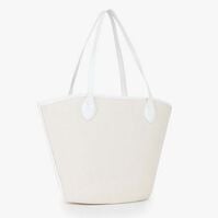Bolso Shopping Covent Natur-Bianco Bolso Shopping Covent Natur-Bianco 2